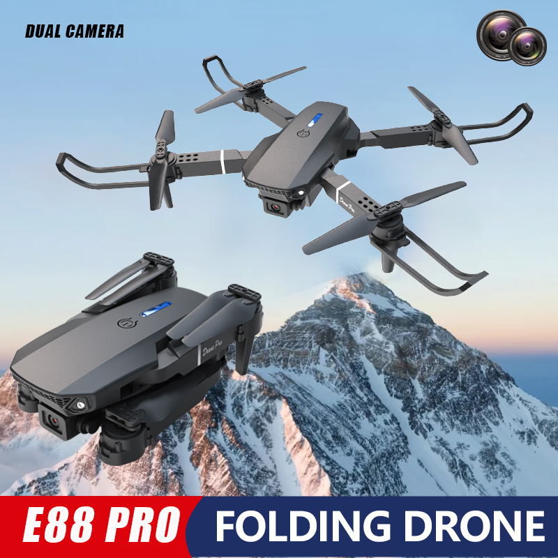 브러시리스 모터 접이식 드론 광학 흐름 드론 360 ° - Rc Helicopter Case 리뷰 및 가격